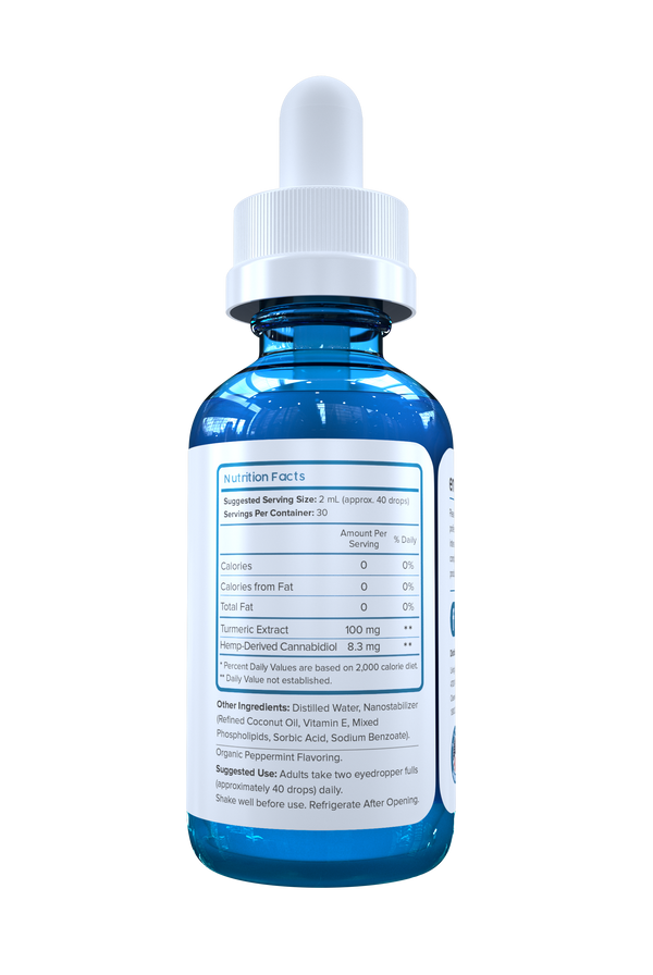 Recovery with Turmeric CBD Tincture 250 MG