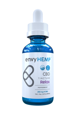Relax Water-Soluble CBD Tincture 250 MG